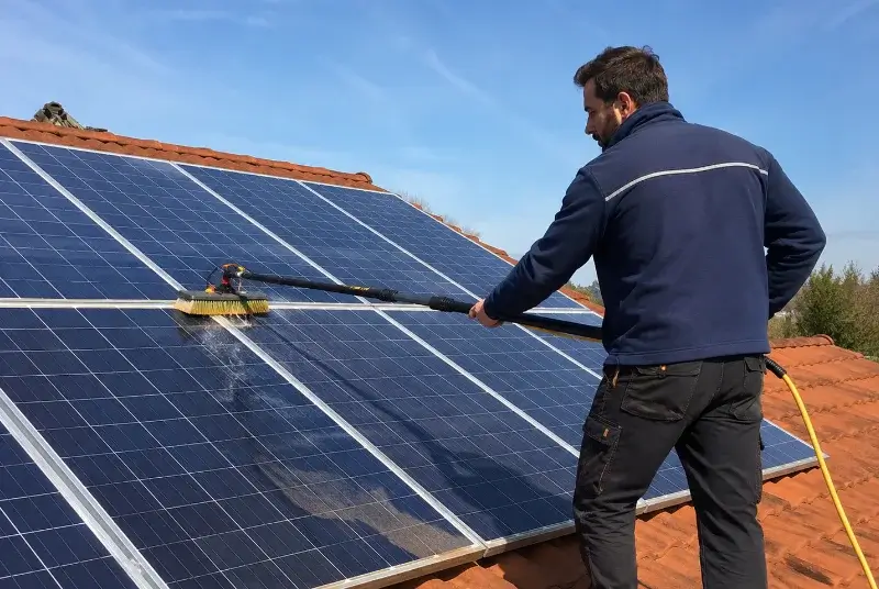Nettoyage et entretien de panneaux solaires à Saint-Maurice-sur-Eygues